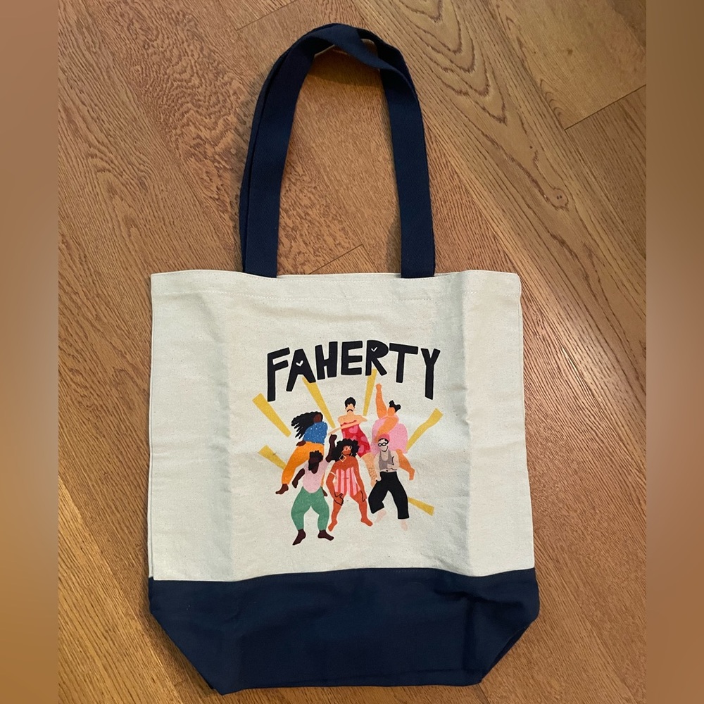 Faherty Pride Canvas Tote Bag
